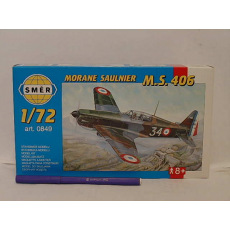 Směr modely plastové MORANE Saulnier MS 406    1:72