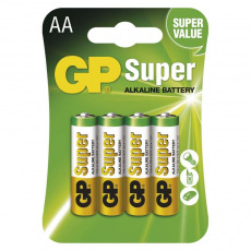 Baterie velikost AA 1,5V alkalická tužková různé druhy, cena za 1kus