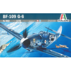 Italeri Model Kit letadlo 0063 - BF-109 G-6 (1:72)