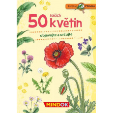 Mindok vzdělávací hra Expedice příroda: 50 našich květin