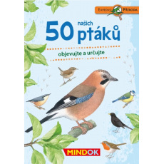 Mindok vzdělávací hra Expedice příroda: 50 našich ptáků