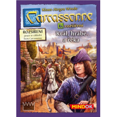 Mindok hra Carcassonne Král, hrabě a řeka - rozšíření 6