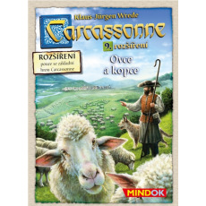 Mindok Carcassonne hra rozšíření 9. Ovce a kopce