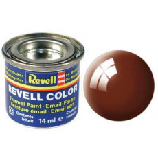Revell Barva emailová - 32180: leská blátivě hnědá (mud brown gloss)