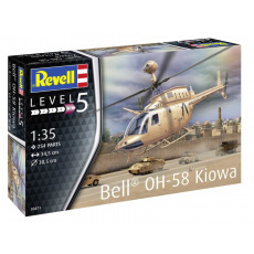 Revell Plastic Modelkit vrtulník 03871 - OH-58 Kiowa (1:35)