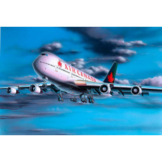 Revell Plastic ModelKit letadlo 04210 - Boeing 747-200 Air Canada (1:390)