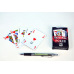 Hrací karty, s.r.o. Poker společenská hra karty v papírové krabičce 6x9cm