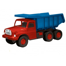 Dino Dětská plastová Tatrovka Tatra 148 na písek modro-červená, 73cm