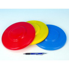 LORI Létající talíř plast průměr 23cm asst 3 barvy