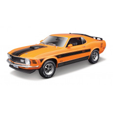 Maisto - 1970 Ford Mustang Mach 1, oranžová, 1:18