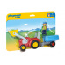 Playmobil Traktor s přívěsem