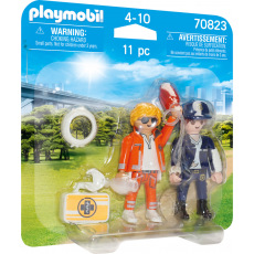 Playmobil 70823 DuoPack Pohotovostní lékař a policistka