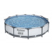 Bestway Nadzemní bazén kulatý Steel Pro MAX, kartušová filtrace, průměr 3,66m, výška 76cm