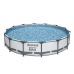 Bestway Nadzemní bazén kulatý Steel Pro MAX, kartušová filtrace, průměr 4,27m, výška 84cm