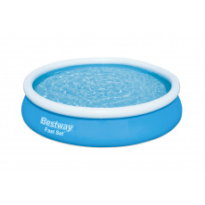Bestway Nadzemní bazén kruhový Fast Set, kartušová filtrace, průměr 3,66m, výška 76cm