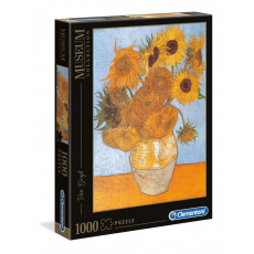Clementoni Puzzle 1000 dílků Museum - Van Gogh Slunečnice