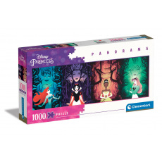 Clementoni Puzzle 1000 dielikov panorama - Disney princezné