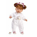 Rappa Llorens 13854 JOELLE - realistická panenka s měkkým látkovým tělem - 38 cm