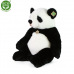 Rappa Plyšová panda sedící 46 cm ECO-FRIENDLY