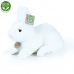 Rappa Plyšový králík bílý ležící 23 cm ECO-FRIENDLY
