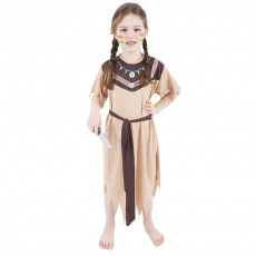 Rappa Dětský kostým indiánka s páskem (M) e-obal