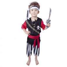 Rappa Dětský kostým pirát s šátkem (M) e-obal