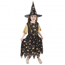 Rappa Dětský kostým čarodějnice/Halloween (M) e-obal