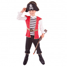 Rappa Dětský kostým pirát s kloboukem (S) e-obal
