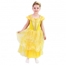 Rappa Dětský kostým princezna žlutá (M) e-obal