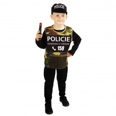 Rappa Dětský kostým Policie (S)