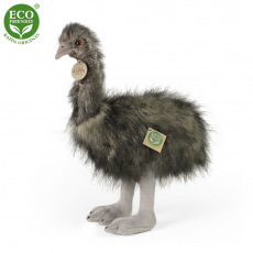 Rappa Plyšový pštros emu 38 cm ECO-FRIENDLY
