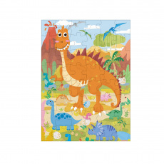 Rappa Puzzle s dinosaury 48 dílů 60 x 44 cm