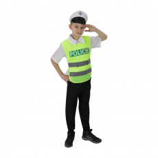 Rappa Dětský kostým dopravní policista (L) e-obal