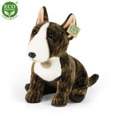 Rappa Plyšový pes anglický bulterier 30 cm ECO-FRIENDLY
