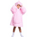 Rappa Cozy Noxxiez CH305 Jednorožec -hřejivá televizní mikinová deka s kapucí pro děti 3 - 6 let