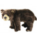 Rappa Plyšový medvěd  hnědý stojící 40 cm ECO-FRIENDLY