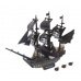 Rappa Woodcraft Dřevěné 3D puzzle Pirátská loď Černá perla