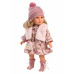 Rappa Llorens 54042 ANNA - realistická panenka s měkkým látkovým tělem  - 40 cm