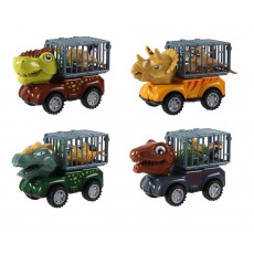 Rappa Auto na setrvačník Dinosaurus s figurkou