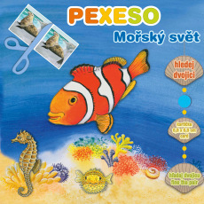 Rappa Pexeso v sešitu Mořský svět s maxi kartičkami