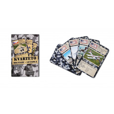 Hrací karty Wooky Kvarteto Military Letadla