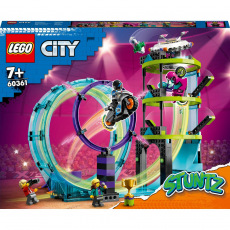 LEGO City 60361 Nejbláznivější kaskadérská výzva