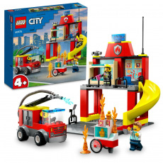 LEGO City 60375 Hasičská stanice a auto hasičů