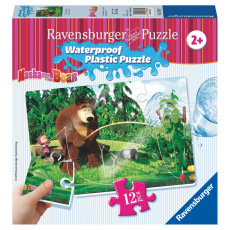 Ravensburger dětské puzzle Máša a Medvěd 12 plastových dílků II