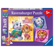 Ravensburger puzzle Tlapková Patrola 3x49 dílků
