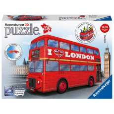 Ravensburger Londýnský autobus 216 dílků 3D puzzle