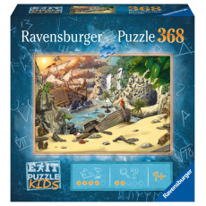 Ravensburger Exit KIDS Puzzle: Piráti 368 dílků