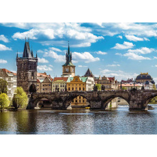 Ravensburger puzzle Praha: Pohled na Karlův most 1000 dílků