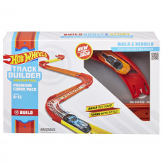 Hot Wheels Mattel Track Builder set pro stavitele - zatáčky