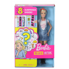 Mattel Barbie MOŘSKÁ VÍLA A TŘPYTIVÝ SLIZ PANENKA A POVOLÁNÍ S PŘEKVAPENÍM